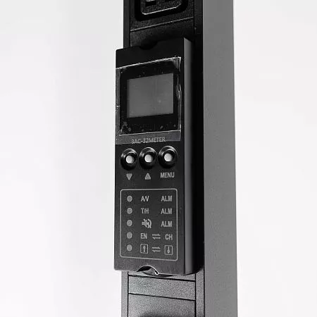 Блок розеток вертикальный базовый МИКсистем MIK-2G-0U-16A-400-34-C13-6-C19-IEC309-16-3-P-B