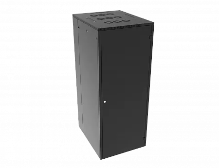 Шкаф телекоммуникационный напольный МИКсистем 19" серия ECO-L 42U 800*1000 дверь металл черный