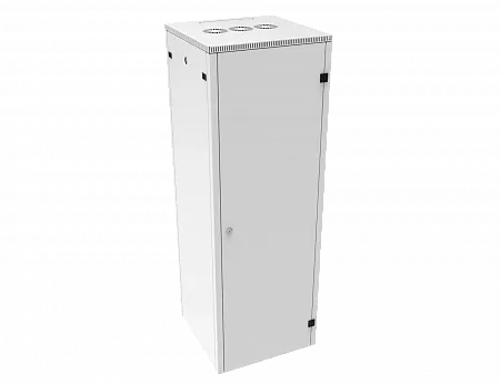 Шкаф телекоммуникационный напольный МИКсистем 19" серия ECO-L 18U 600*600 дверь металл серый