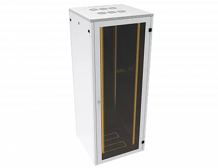 Шкаф телекоммуникационный напольный МИКсистем 19" серия ECO-L 36U 800*800 дверь стекло серый