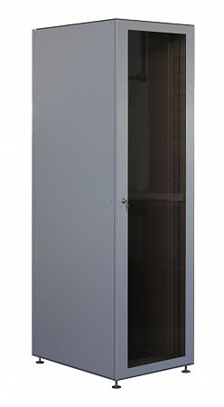 Шкаф телекоммуникационный напольный МиК 19&quot; серия ECO 42U 600*1000 дверь металл 2 створки